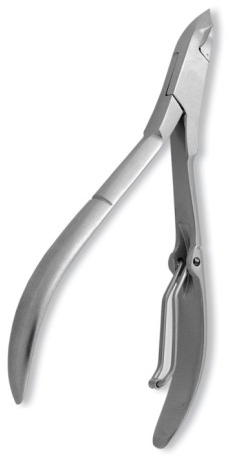 Cuticle Nipper, Single Spring. Mirror Finish.